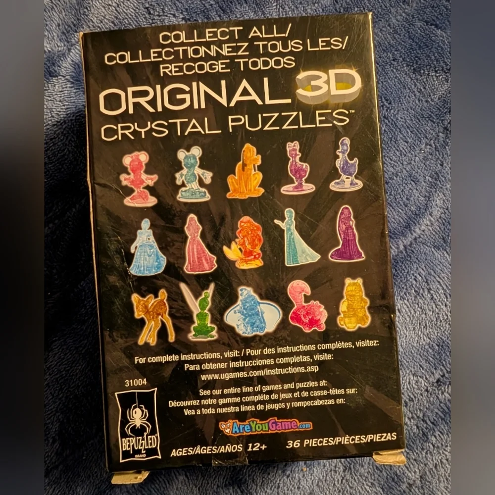 Disney Cheshire Cat 3D Crystal Puzzle - Pink
